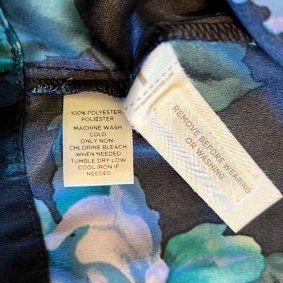 NEW LOFT Floral Sleeveless Dress S Petite - Picture 11 of 11